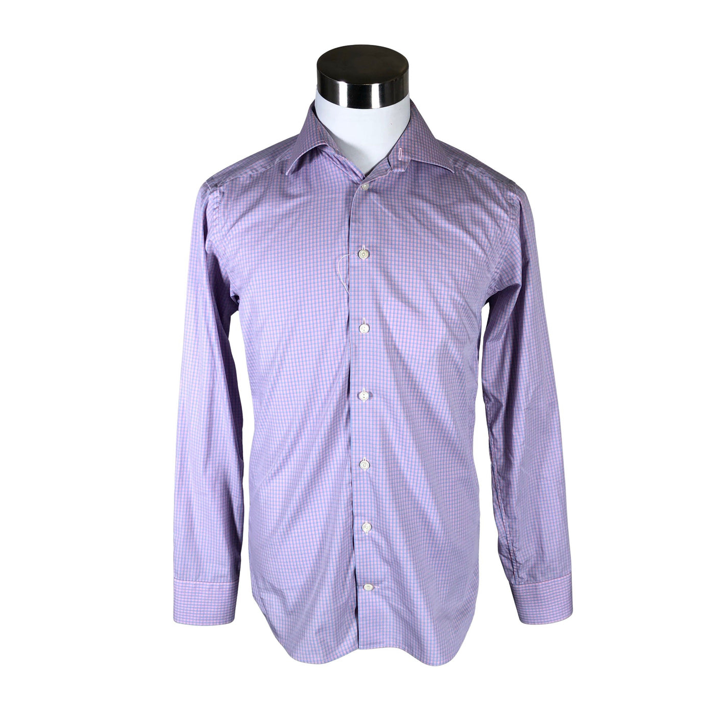 Unisex Eton - Collared shirt, size M - Light blue (1)