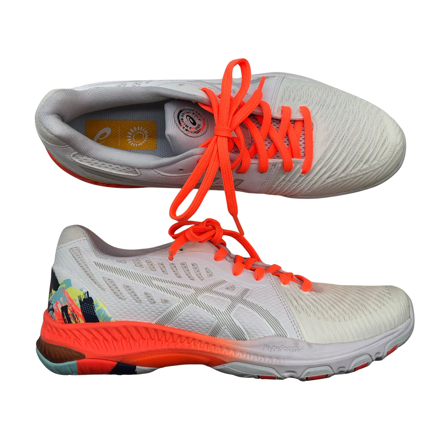 Unisex Asics - Indoor sports shoes, size 40 - White (1)