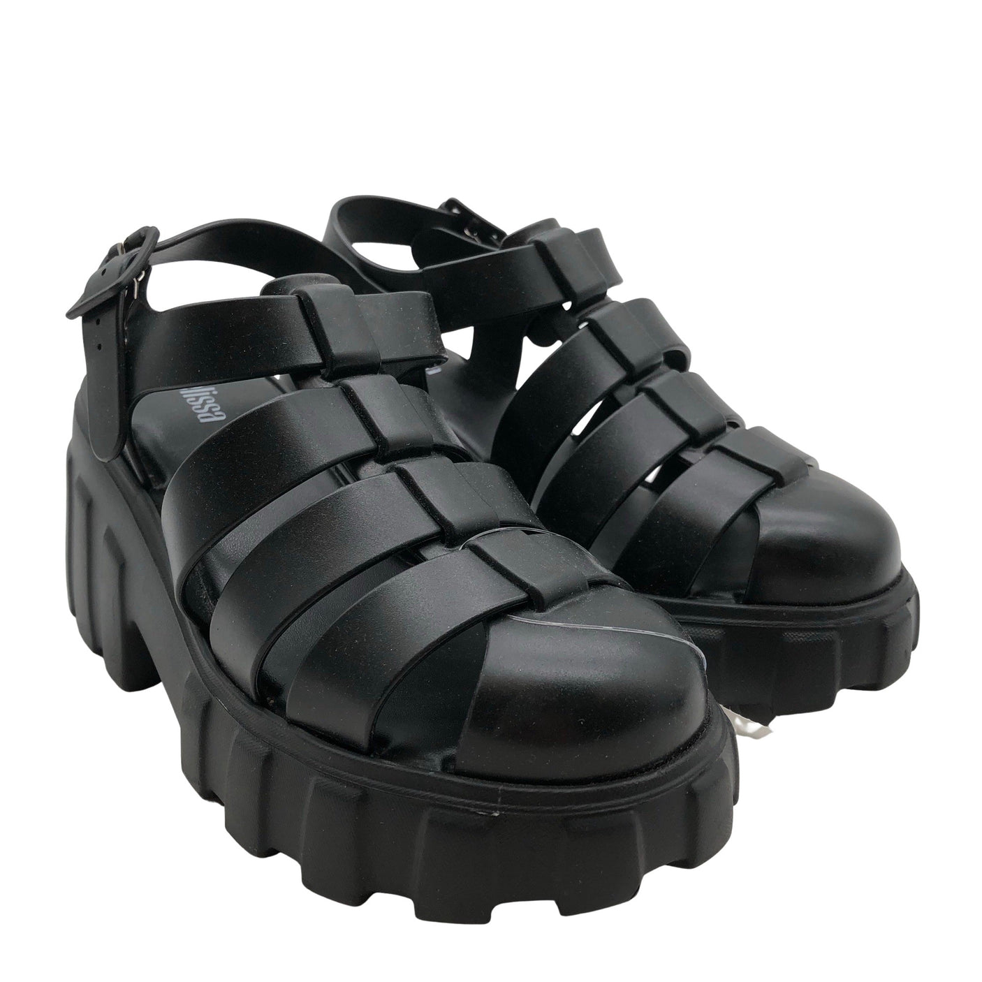 Unisex Melissa - Heeled sandals, size 37 - Black (2)