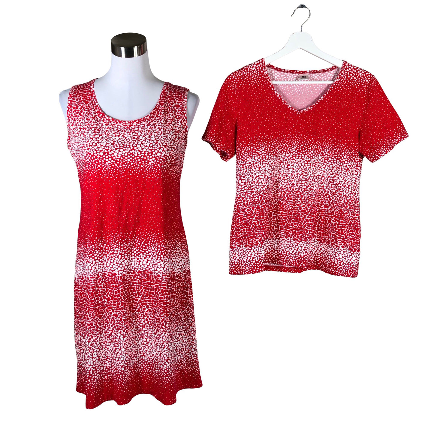 Unisex Nanso - Tricot dress, size 38 - Red (1)