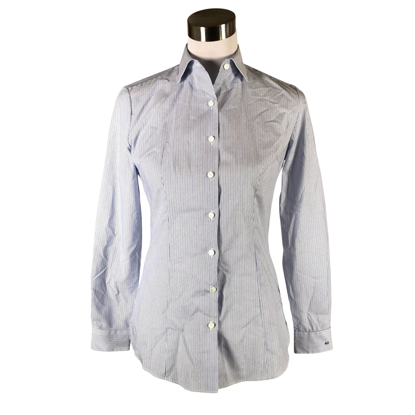 Unisex Brown Bear Bespoke - Collared shirt, size 34 - Light blue (1)