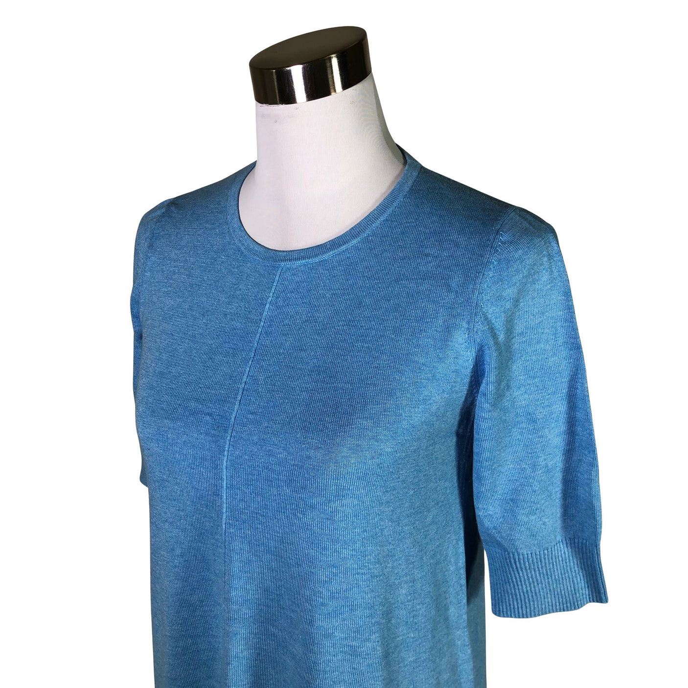 Unisex Repeat - Knit tunic, size 38 - Turquoise (3)