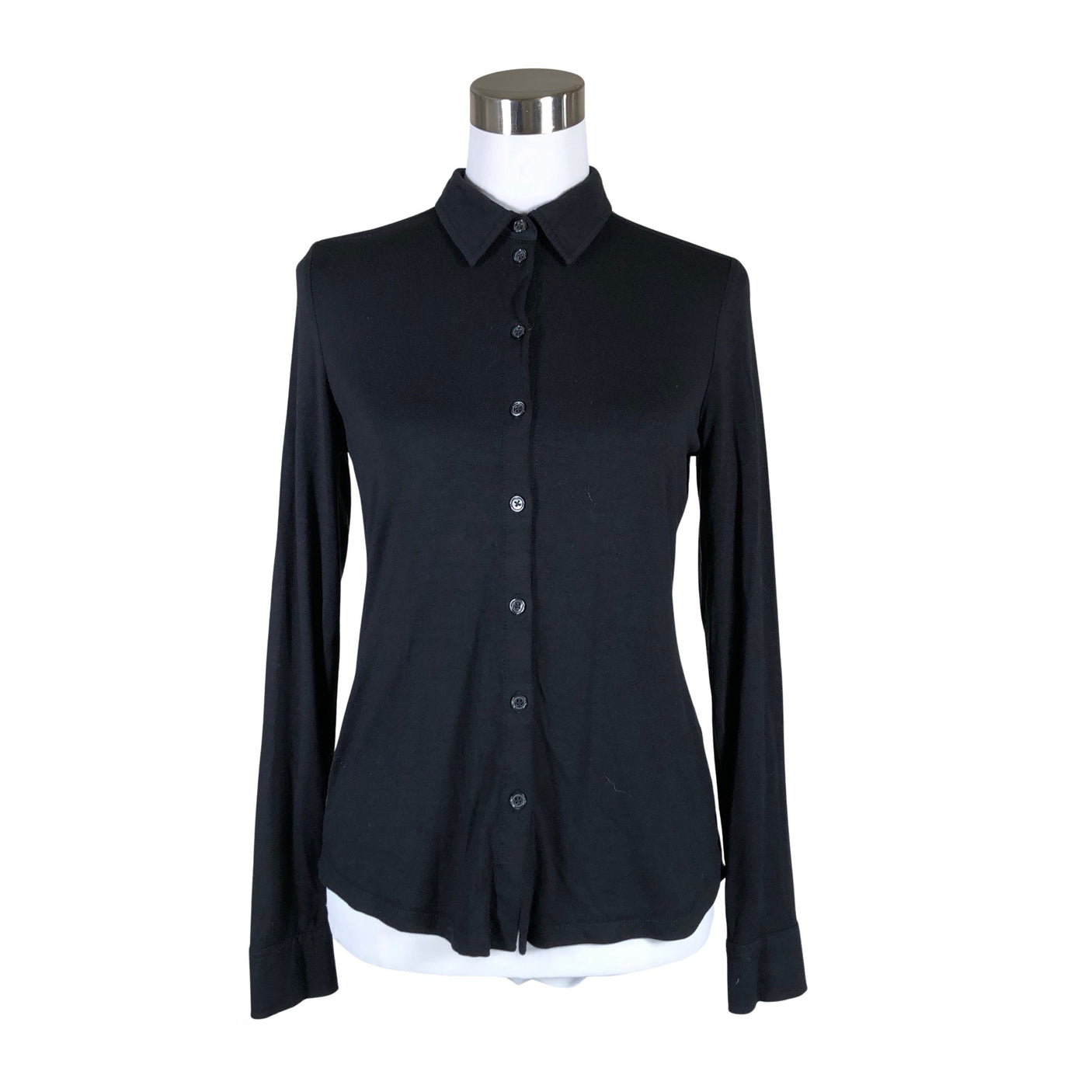 Unisex Marc O'Polo - Tricot shirt, size 36 - Black (1)