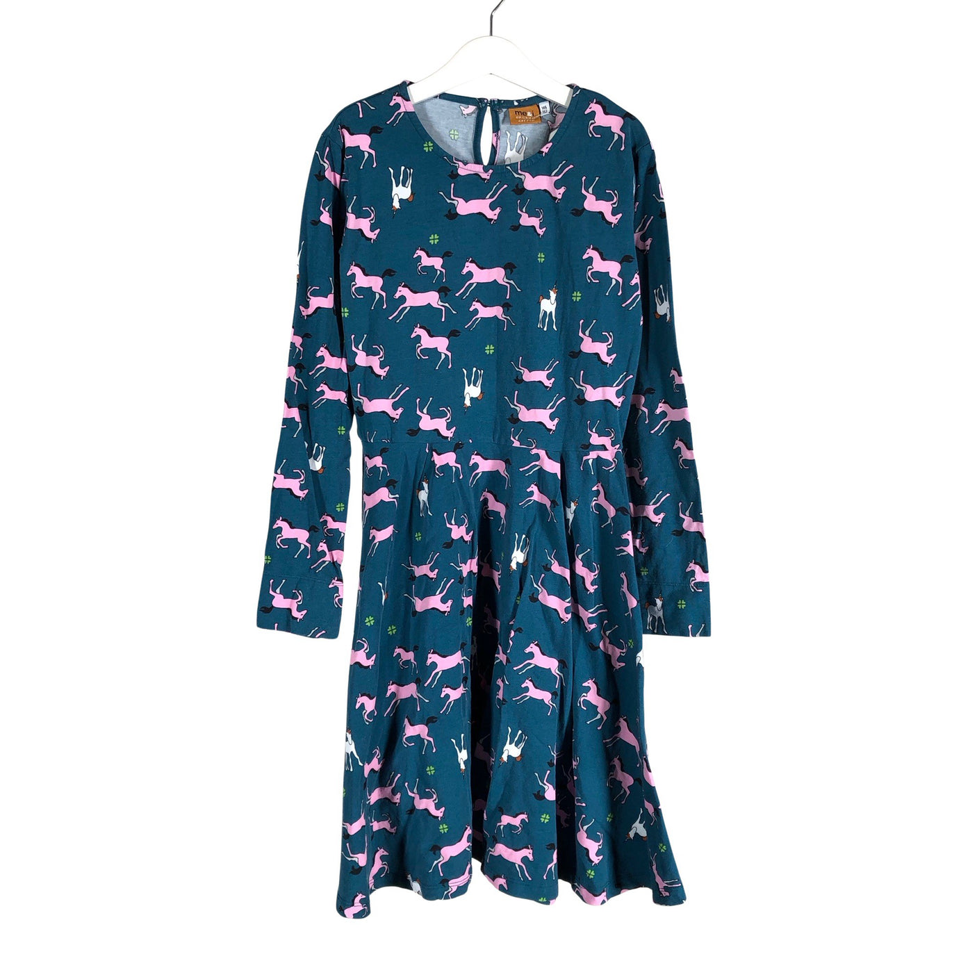 Unisex me&i - Tricot dress, size 146 - 152 - Blue (1)