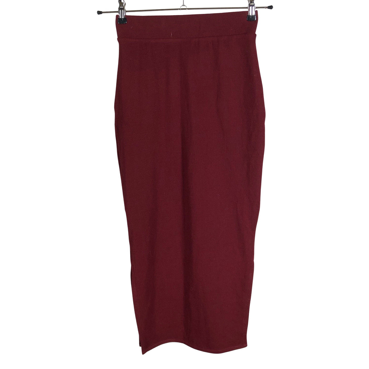 Unisex Mistress Rocks - Tricot skirt, size 36 - Wine red (1)