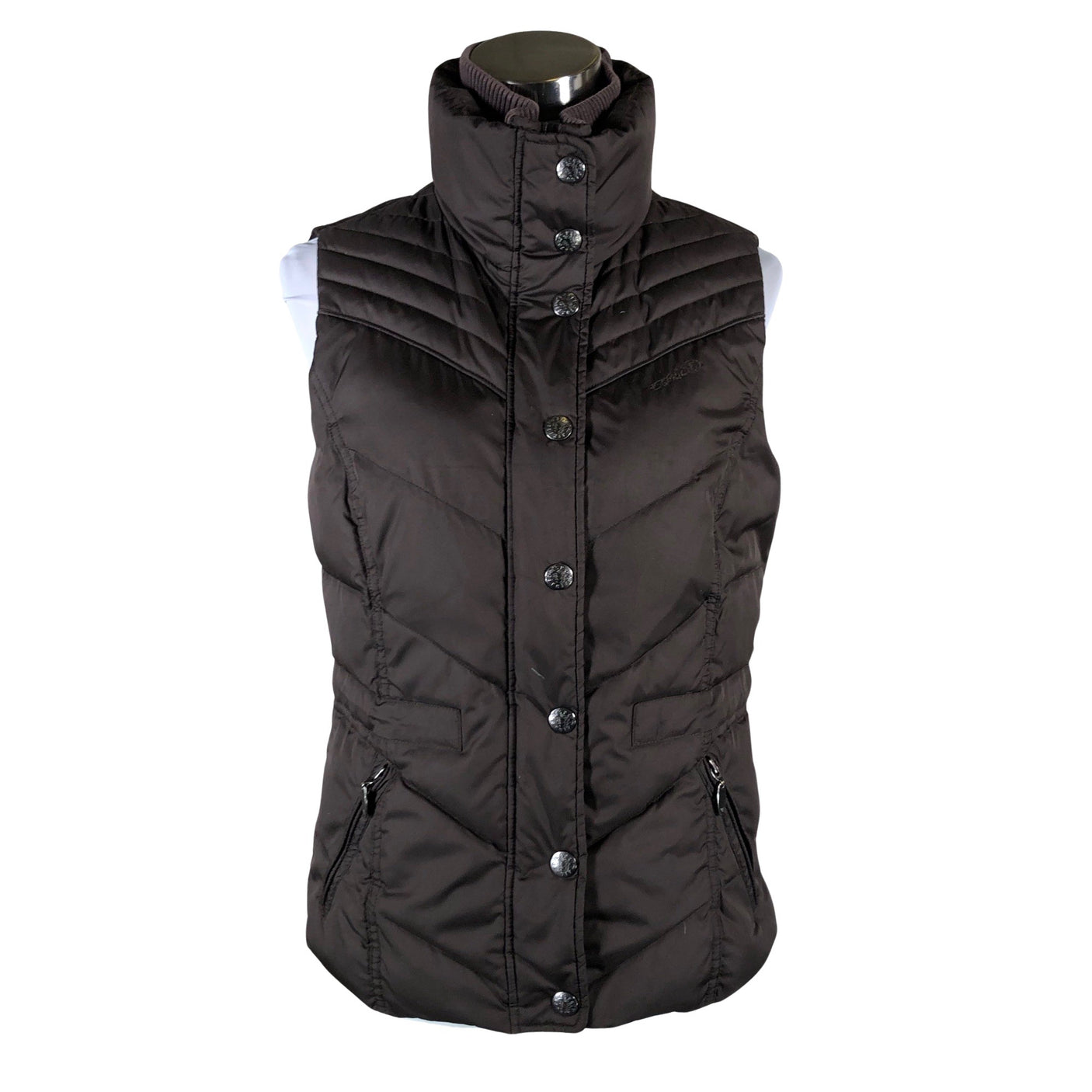 Unisex Esprit - Winter vest, size 36 - Brown (1)