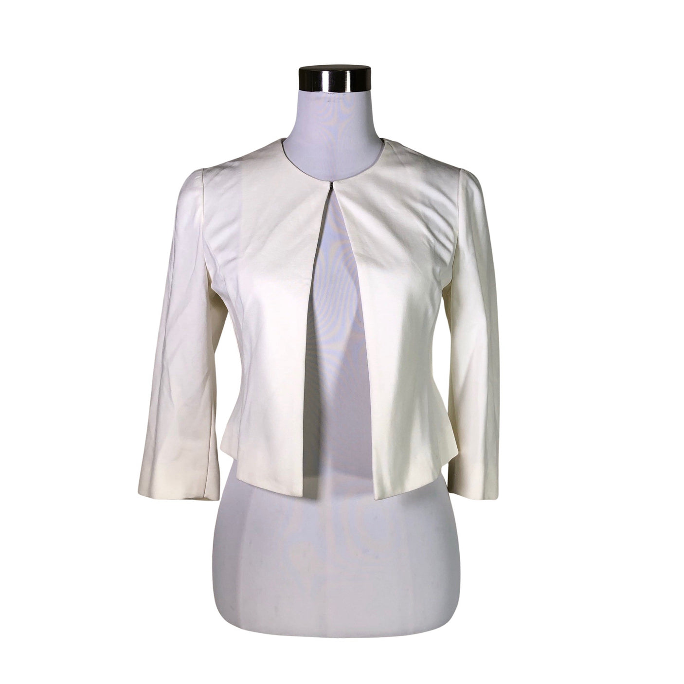 Unisex Your Face - Tricot bolero, size 38 - Natural white (1)