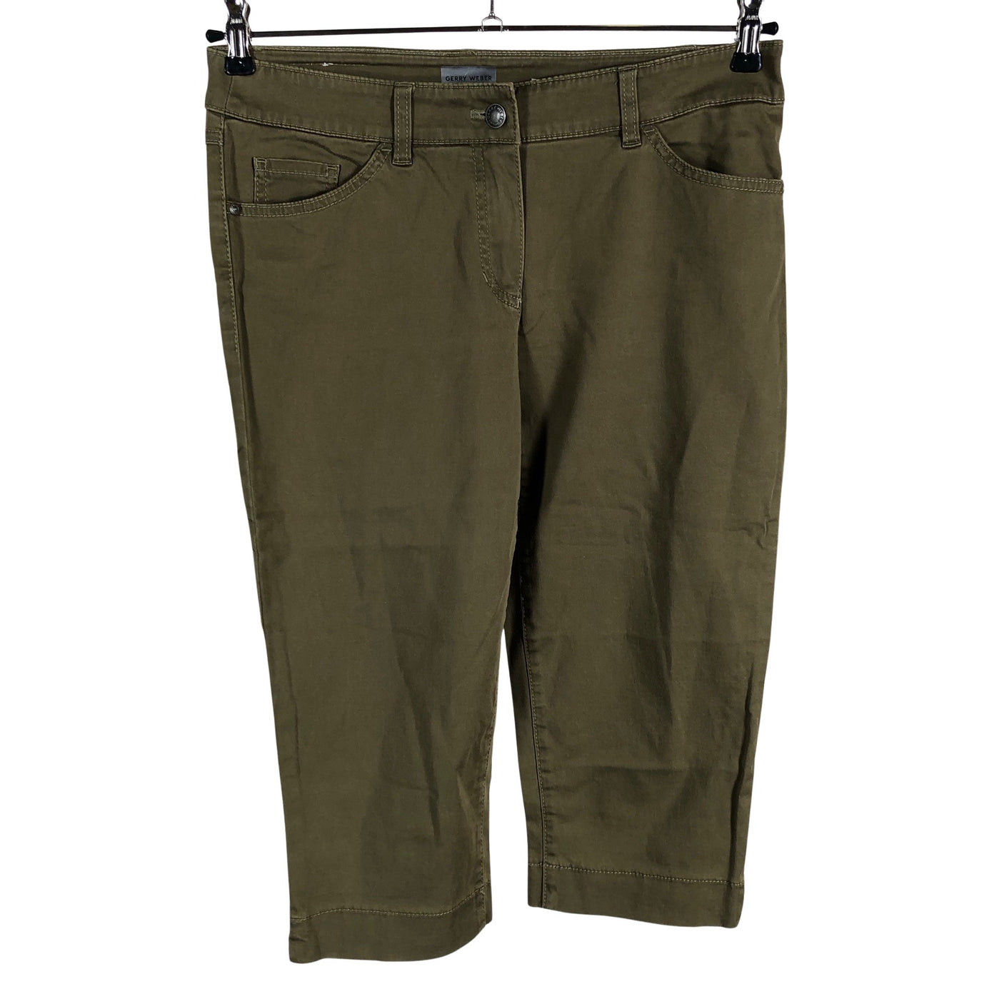 Unisex Gerry Weber - Capri jeans, size 38 - Green (1)
