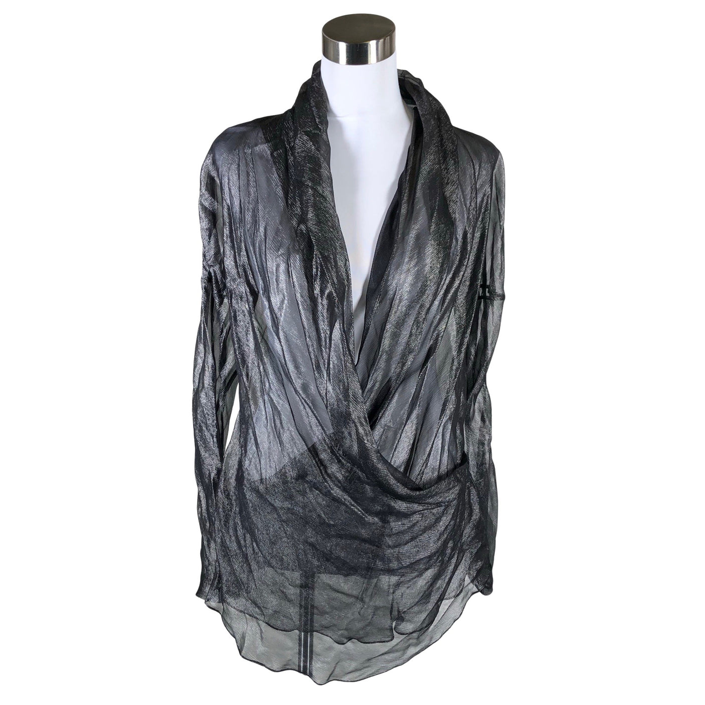 Unisex Bill Blass - Blouse, size 36 - Black (1)