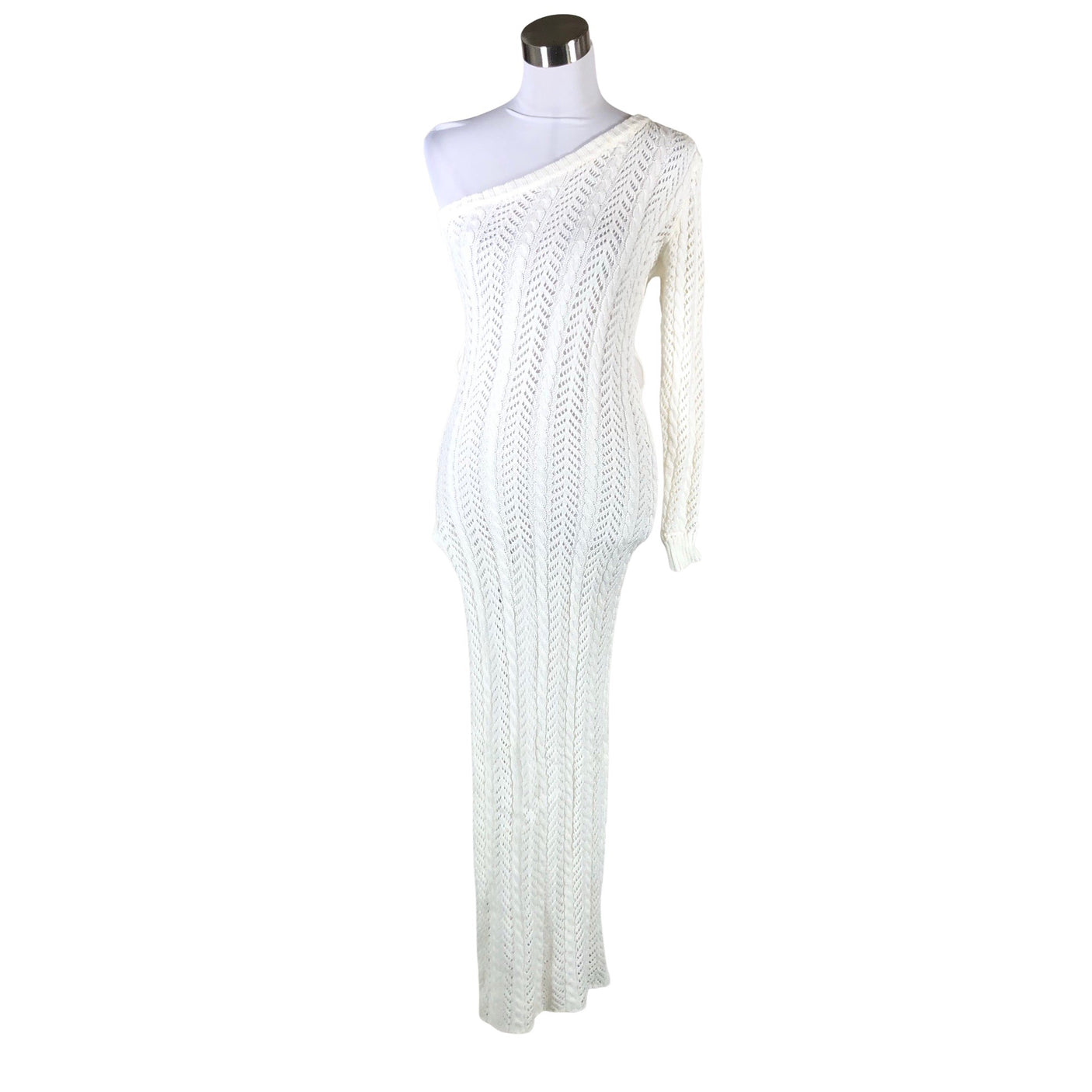 Unisex HMS Hot Miami Styles - Knit dress, size 38 - White (1)