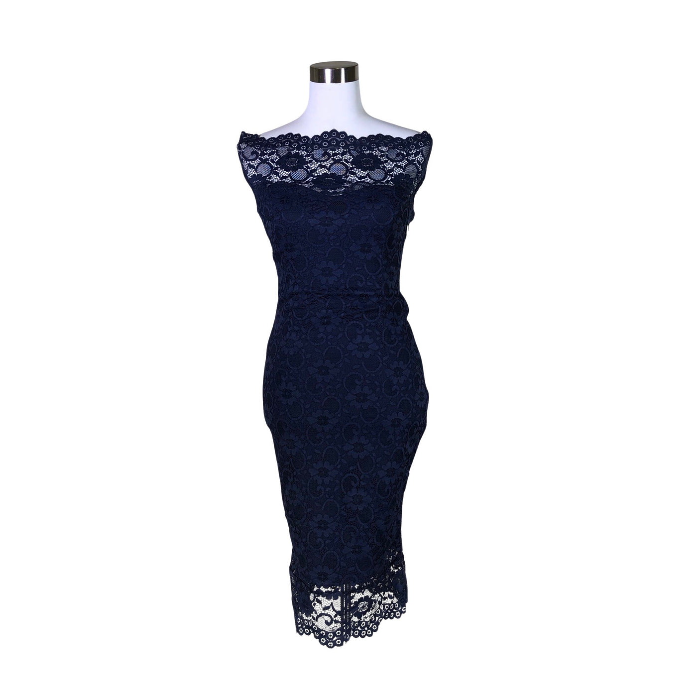 Unisex Goddiva London - Party dress, size 38 - Blue (1)