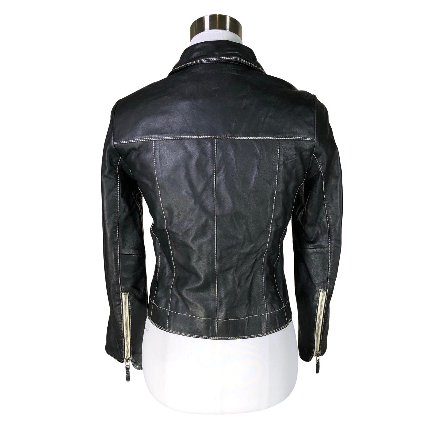 Unisex Andiata - Leather jacket, size 32 - Black (2)