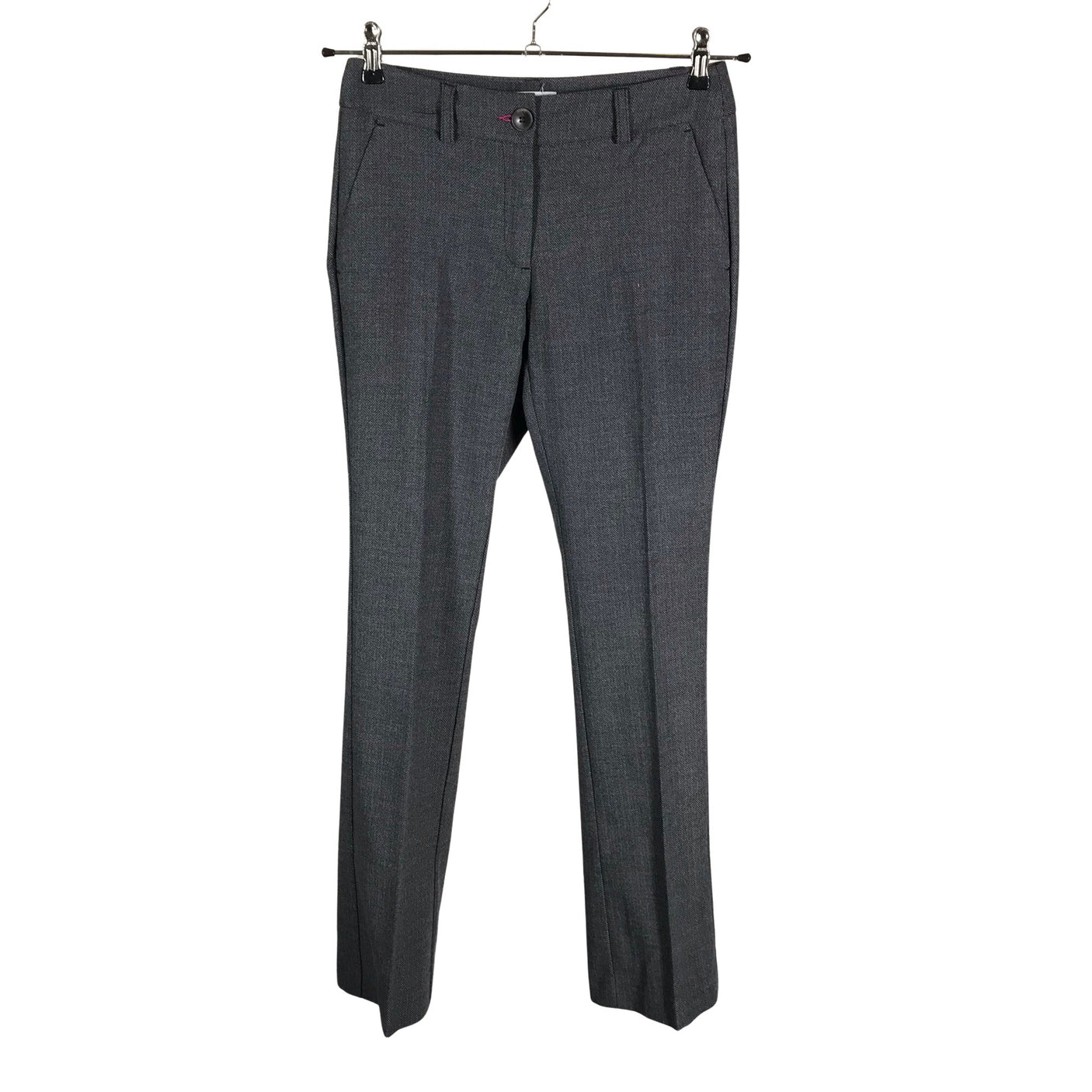 Unisex s.Oliver - Straight leg trousers, size 34 - Gray (1)