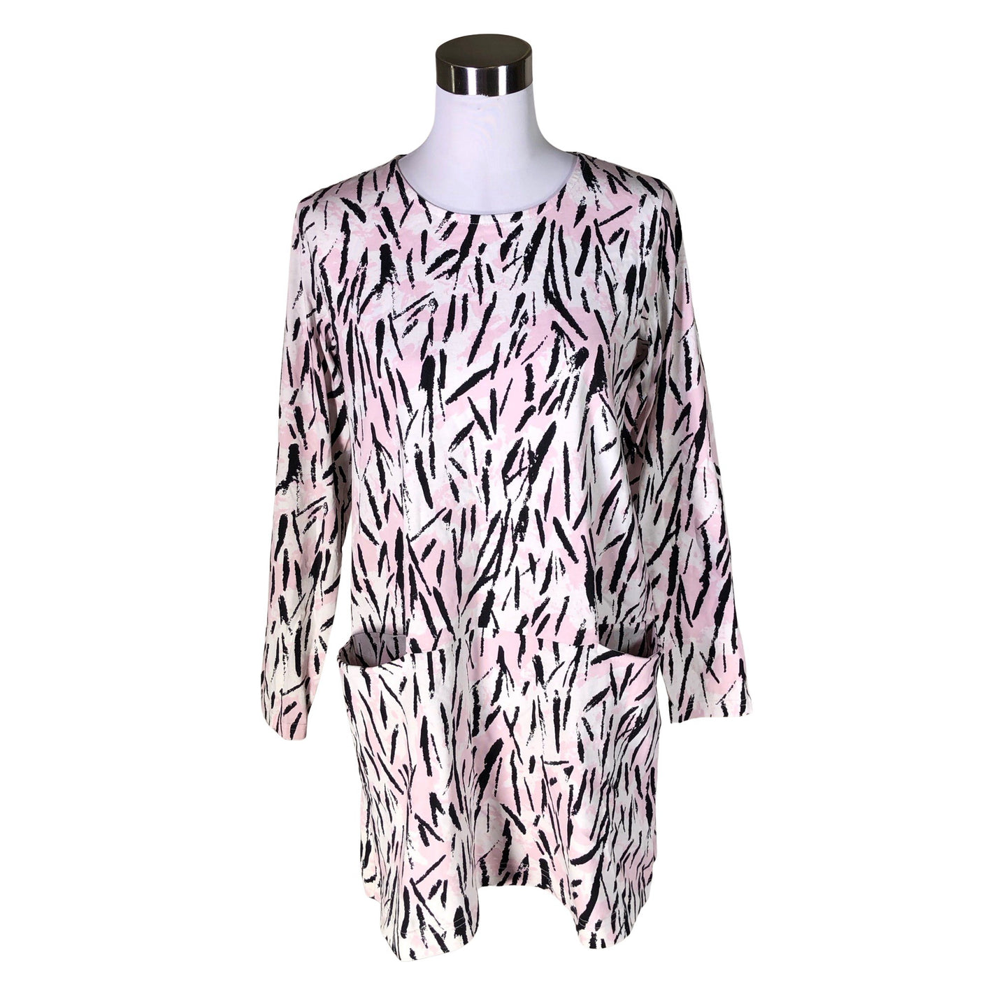 Unisex NOSH - Tricot tunic, size 38 - Light pink (1)