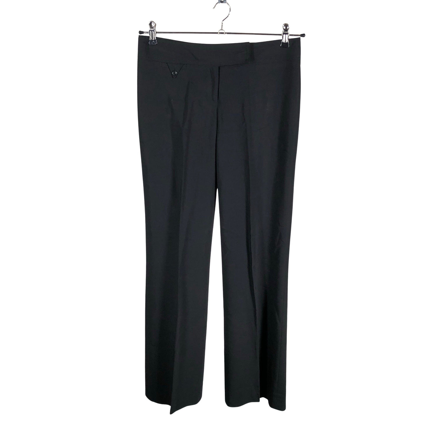 Unisex Karen Millen - Straight leg trousers, size 36 - Black (1)