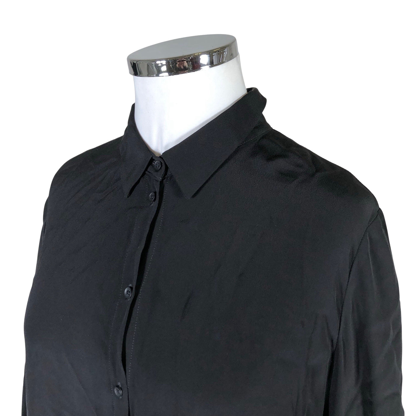 Unisex Voglia - Schiffon dress, size 46 - Black (3)