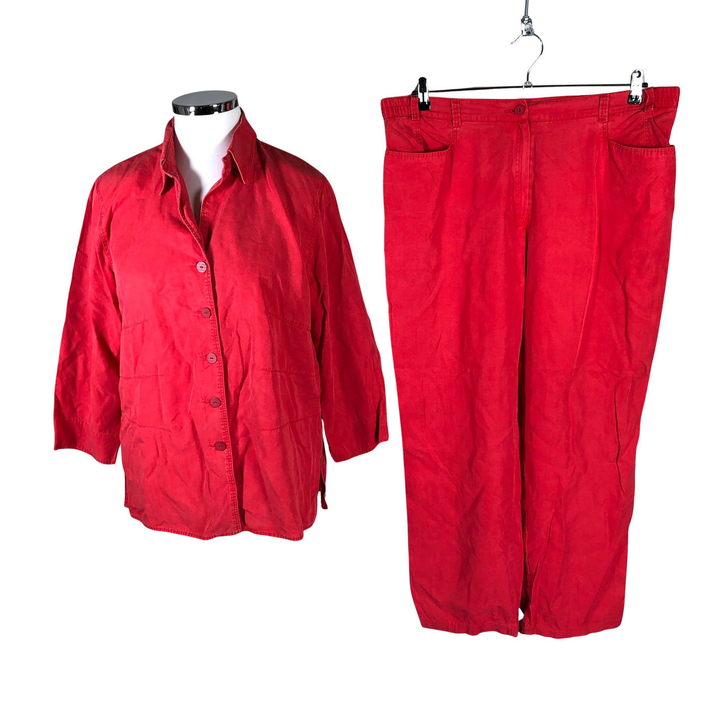 Unisex Voglia - Suit set, size 46 - Red (1)
