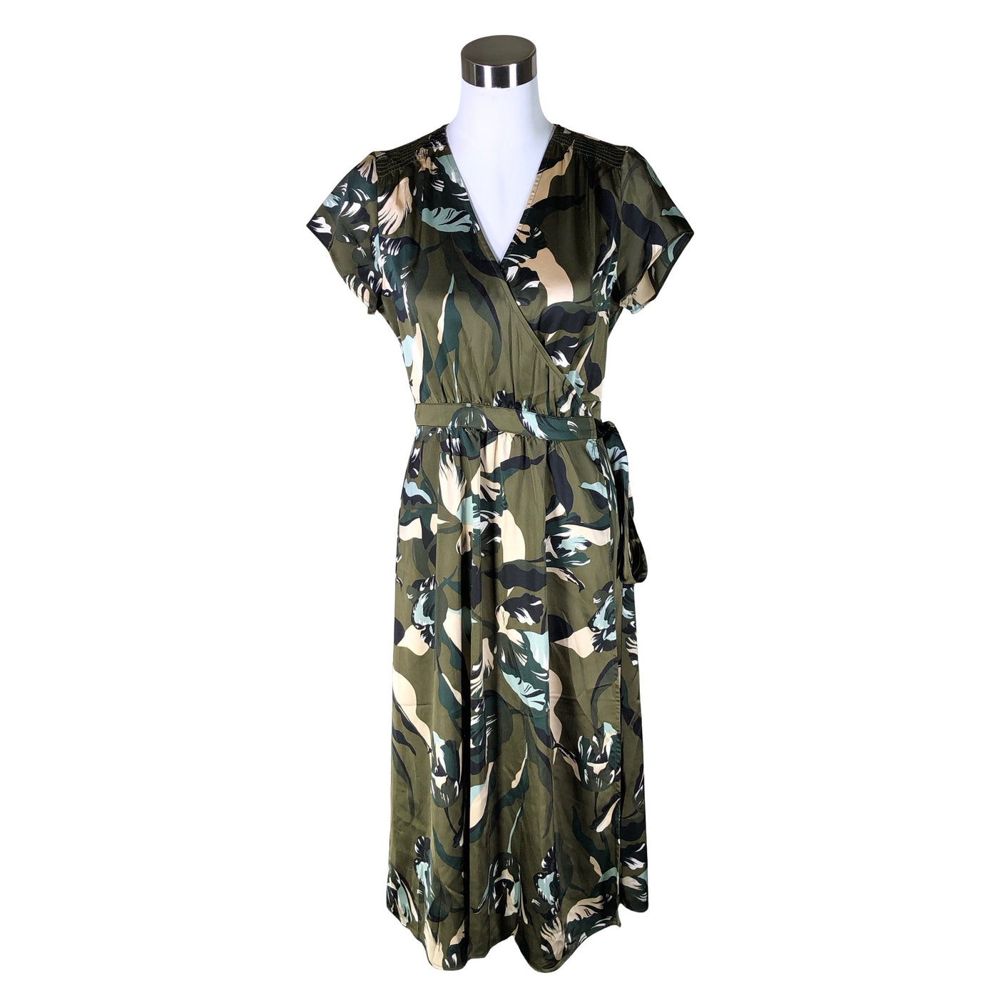 Unisex Twist&Tango - Schiffon dress, size 38 - Green (1)