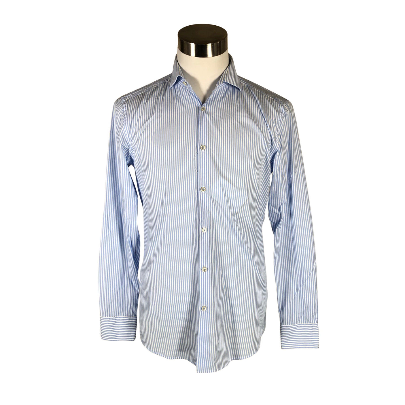 Unisex Hugo Boss - Collared shirt, size M - Light blue (1)