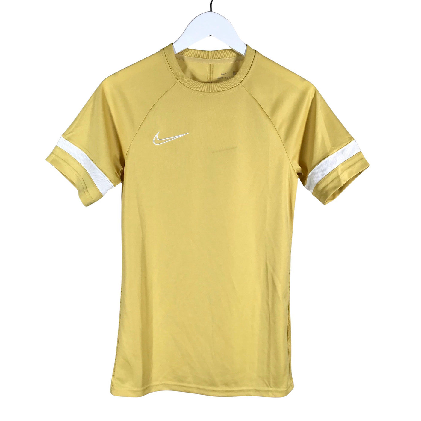 Unisex Nike - Sports shirt, short sleeve, size XS - Yellow (1)
