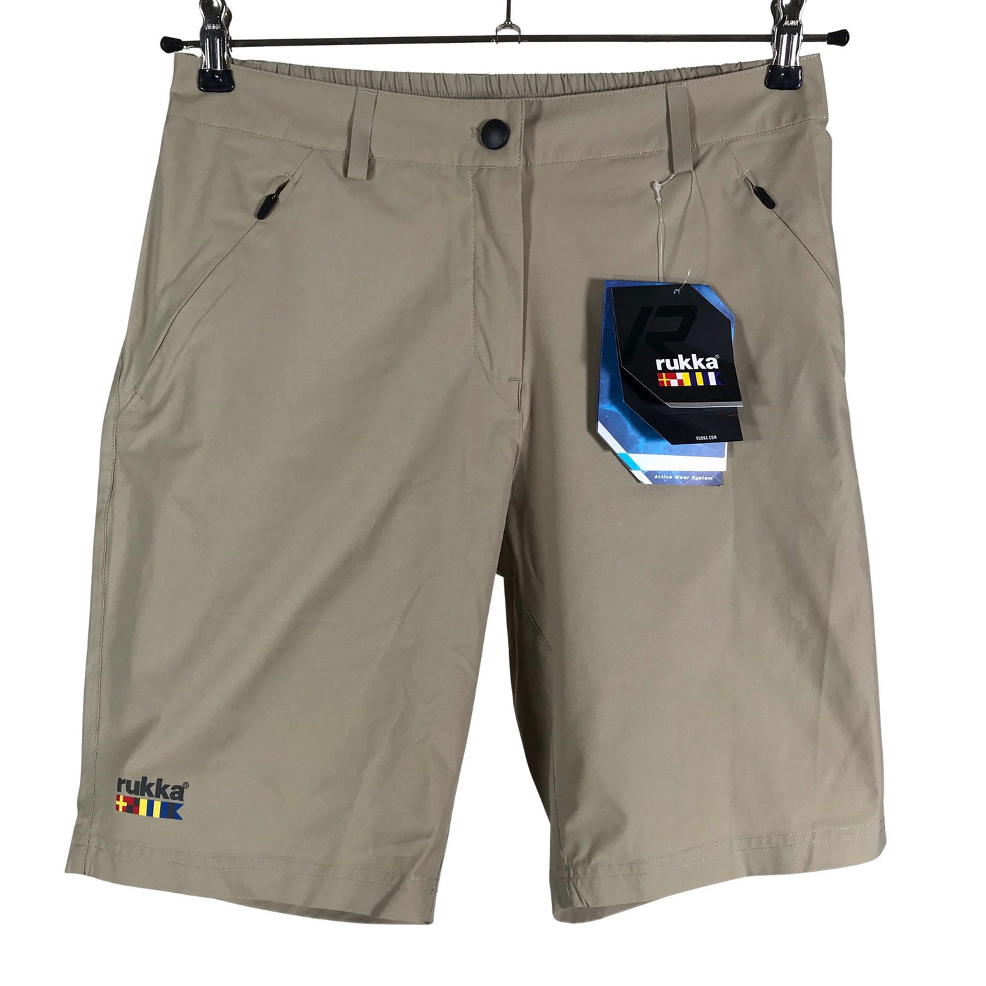 Unisex Rukka - Sports shorts, size 38 - Beige (1)