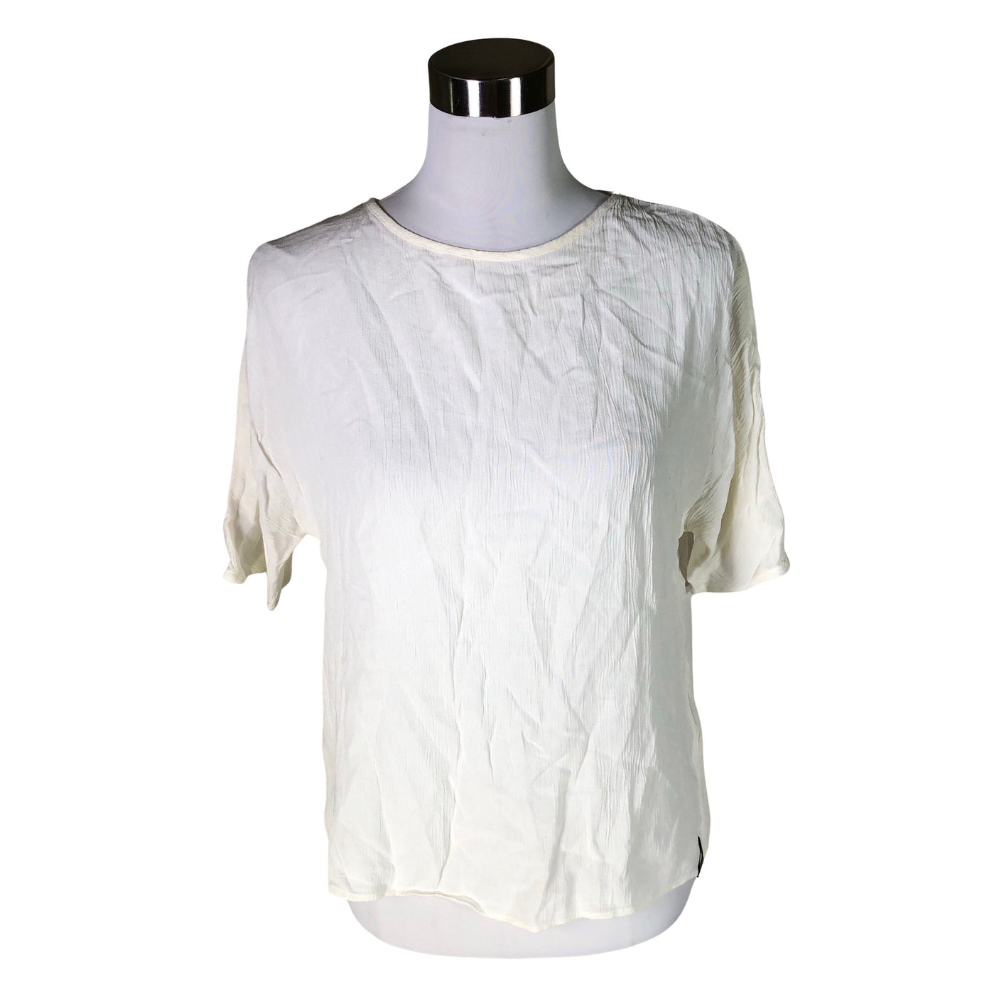 Unisex Superdry - Short-sleeved blouse, size 38 - Natural white (1)