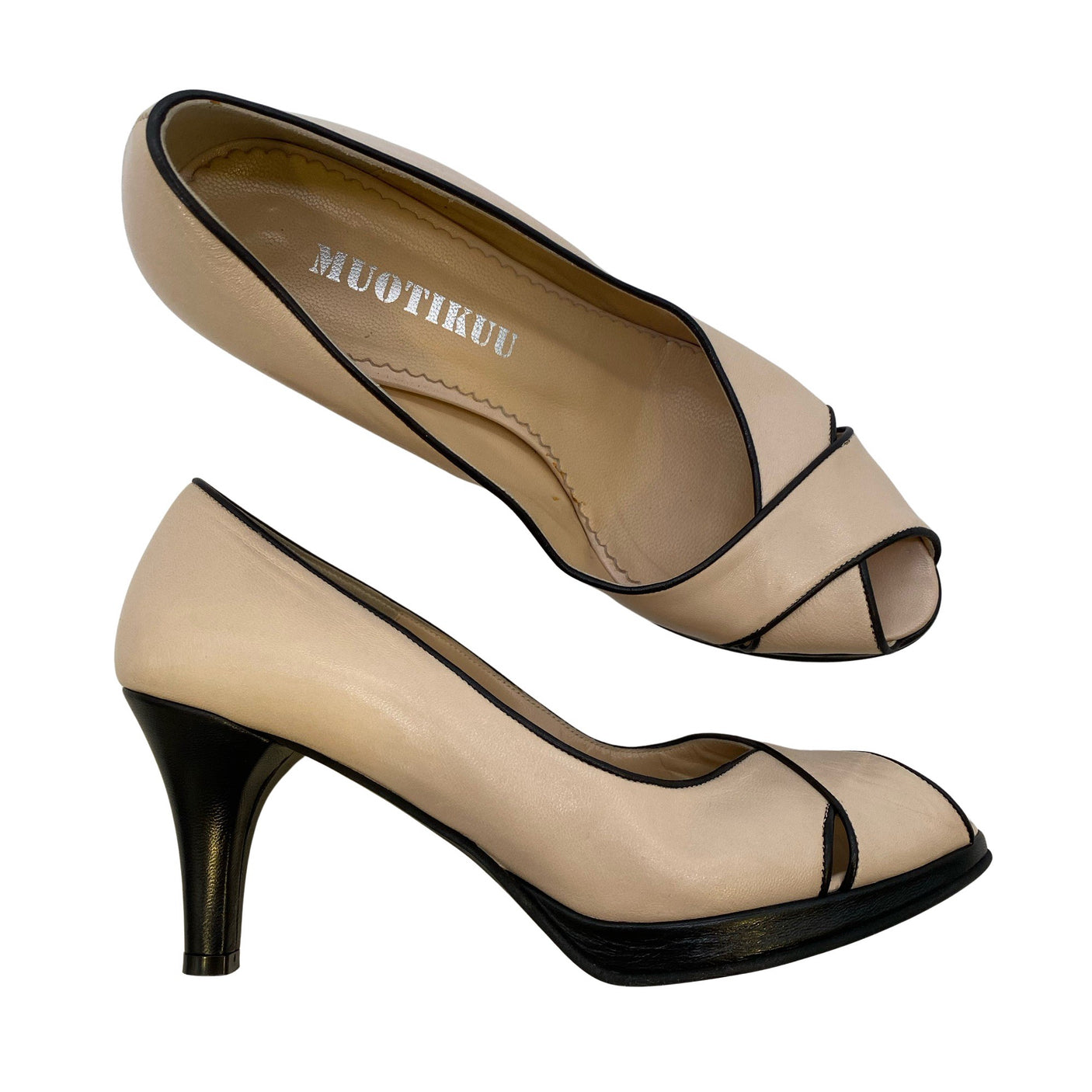 Unisex Muotikuu - High heels, size 37 - Beige (1)