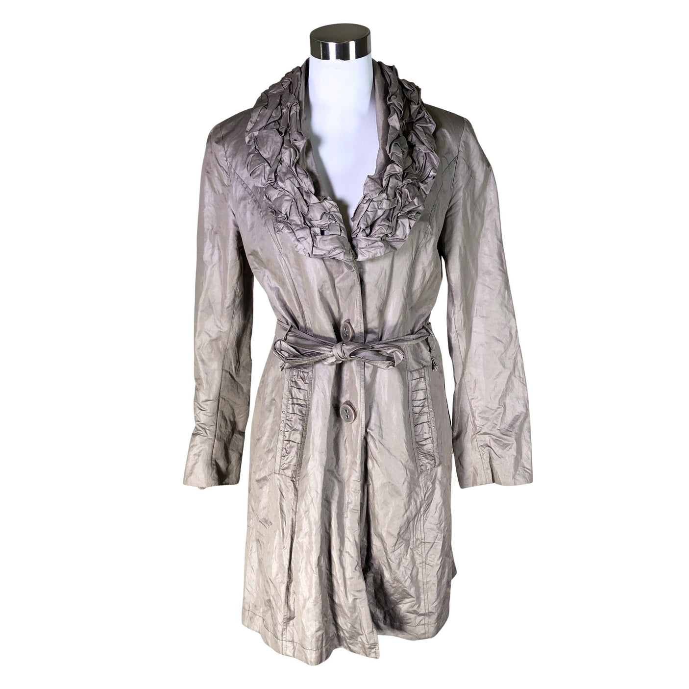 Unisex Gerry Weber - Trench coat, size 36 - Gray (1)