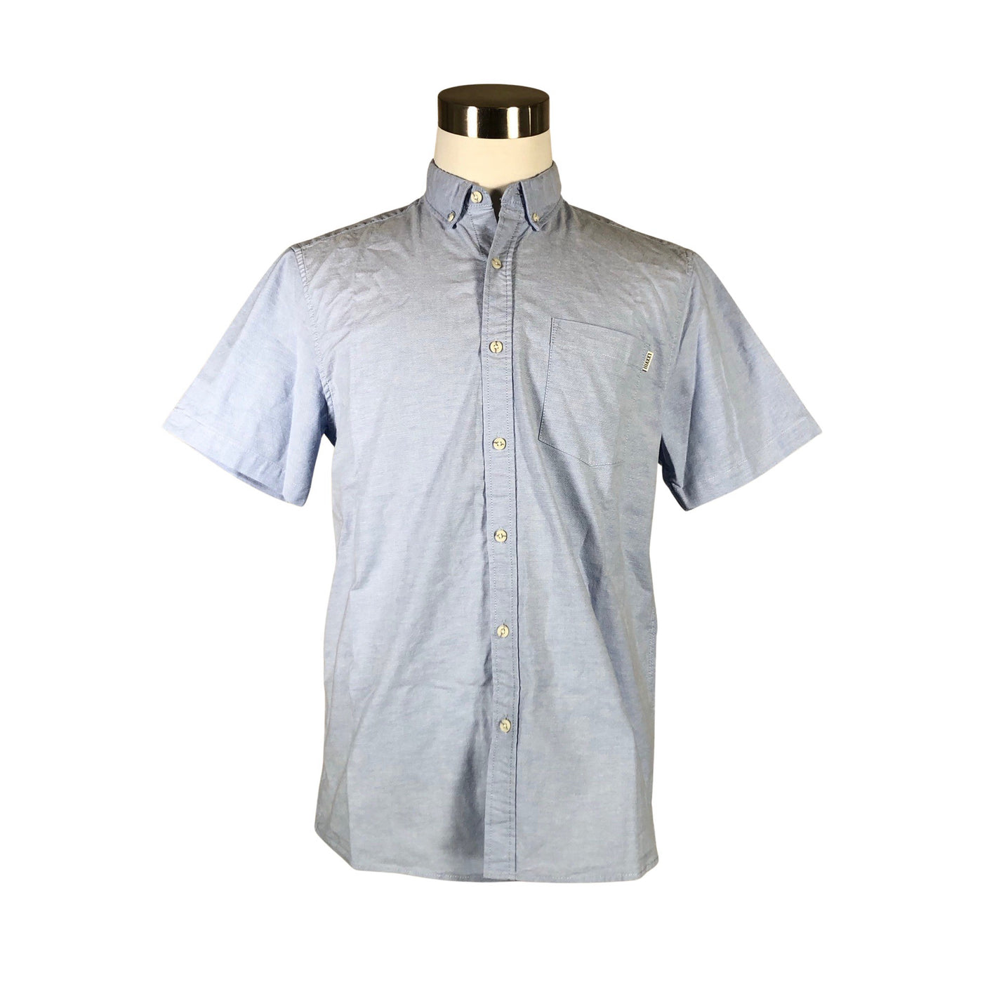 Unisex Topman - Collared shirt, size L - Light blue (1)