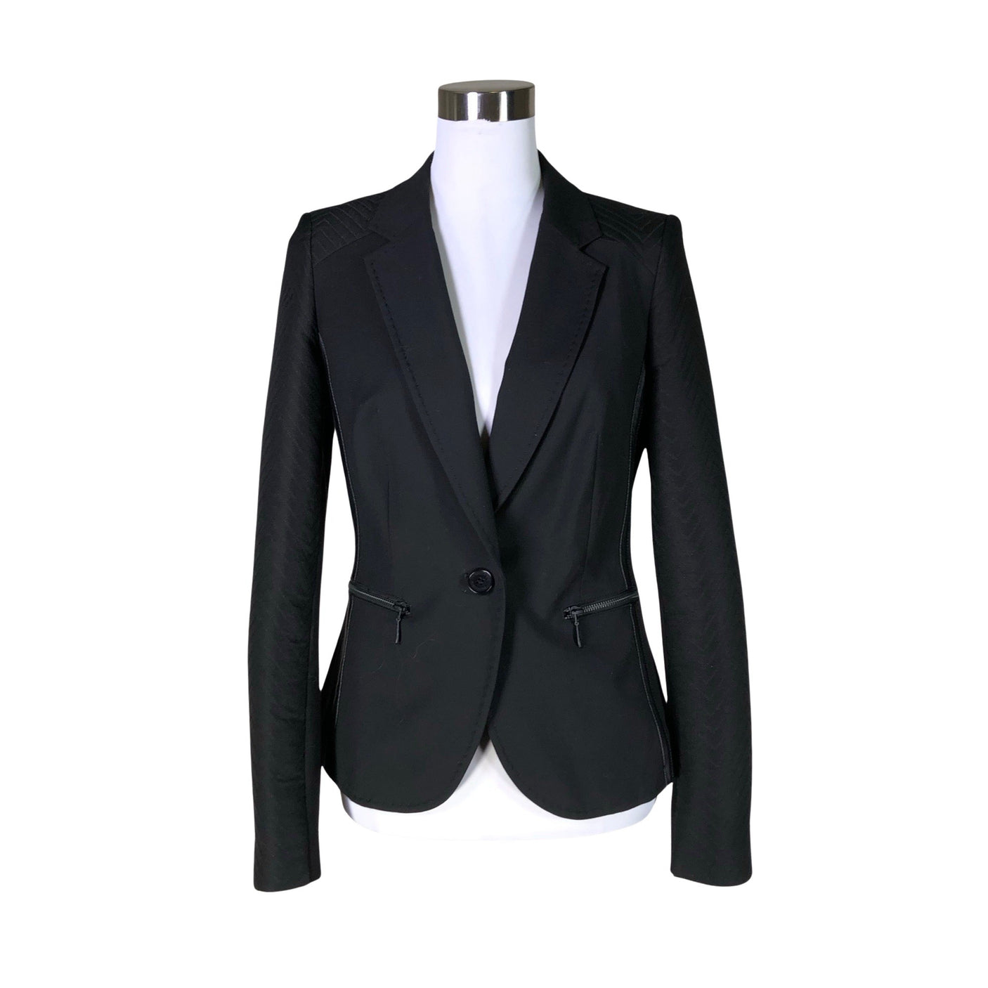 Unisex Bandolera - Jacket, size 38 - Black (1)