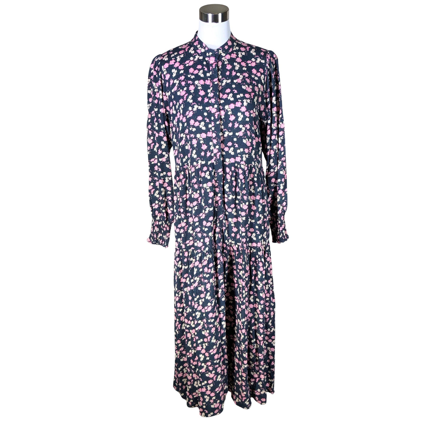 Unisex Y.A.S - Schiffon dress, size 40 - Blue (1)