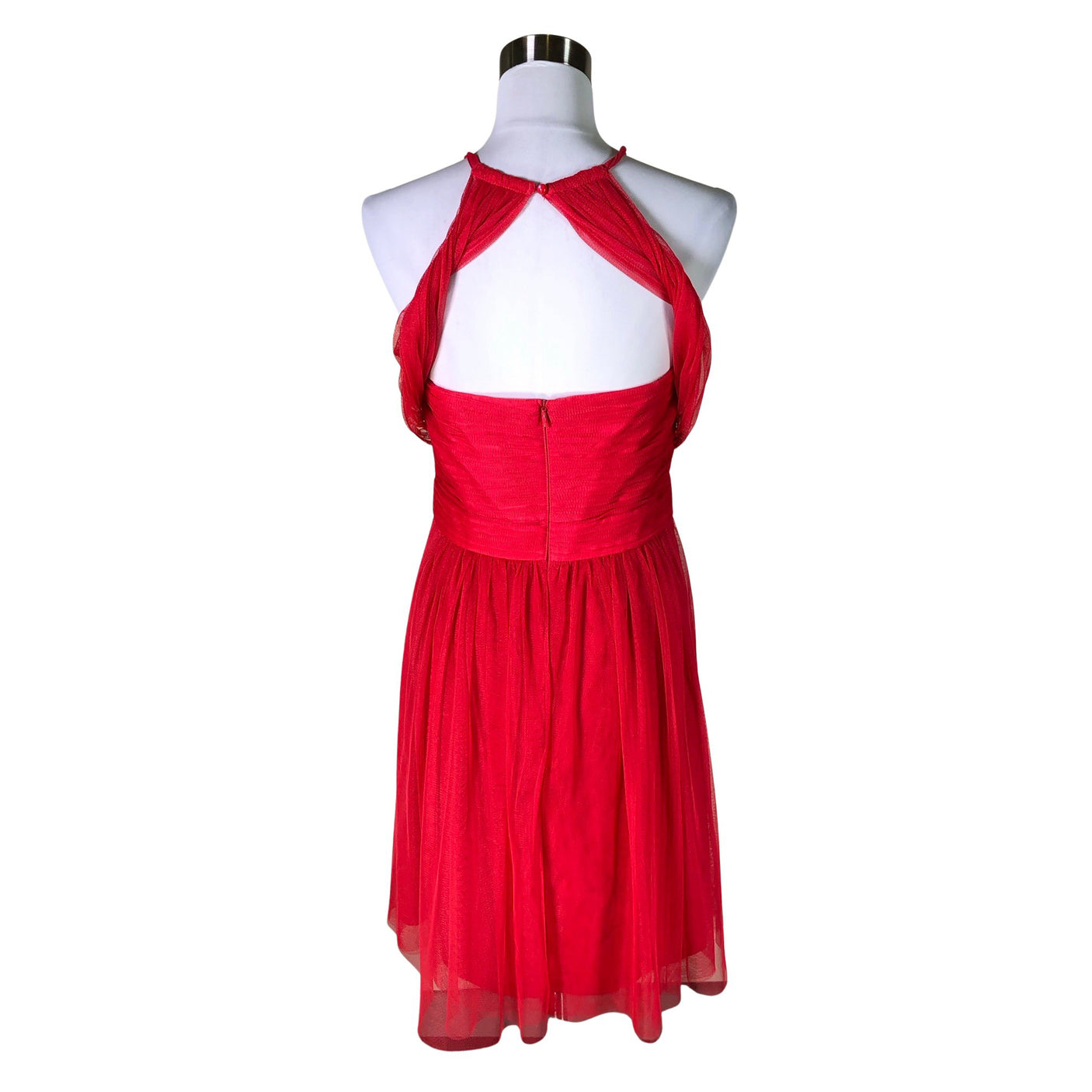 Unisex Esprit - Party dress, size 38 - Red (2)