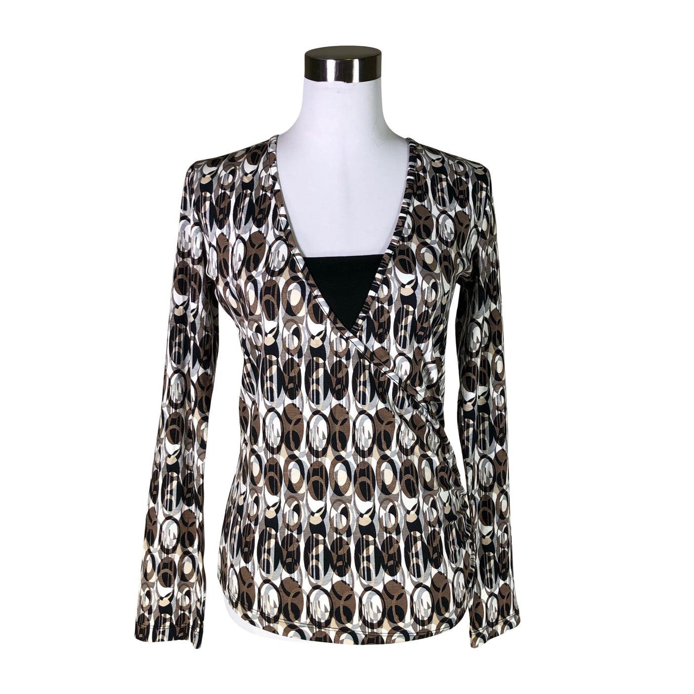 Unisex MAC - Tricot shirt, size 36 - Brown (1)