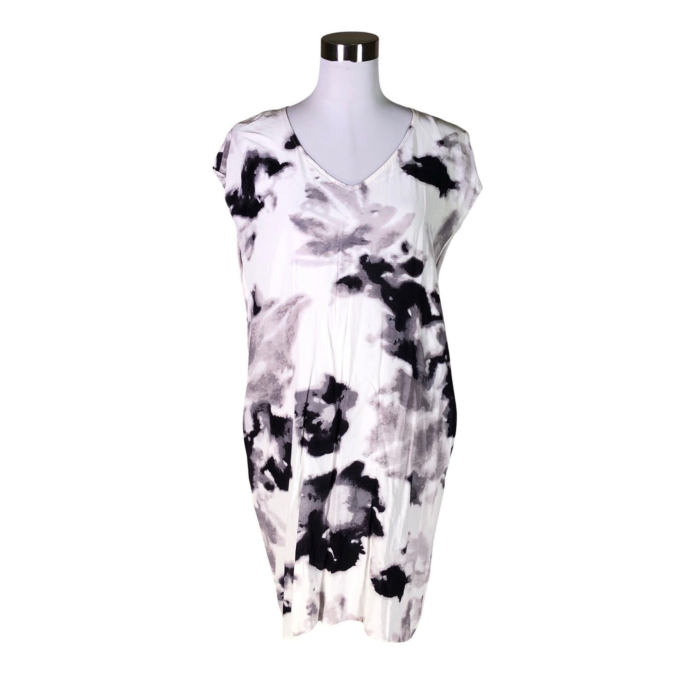 Unisex Second Female - Schiffon dress, size 40 - Gray (1)
