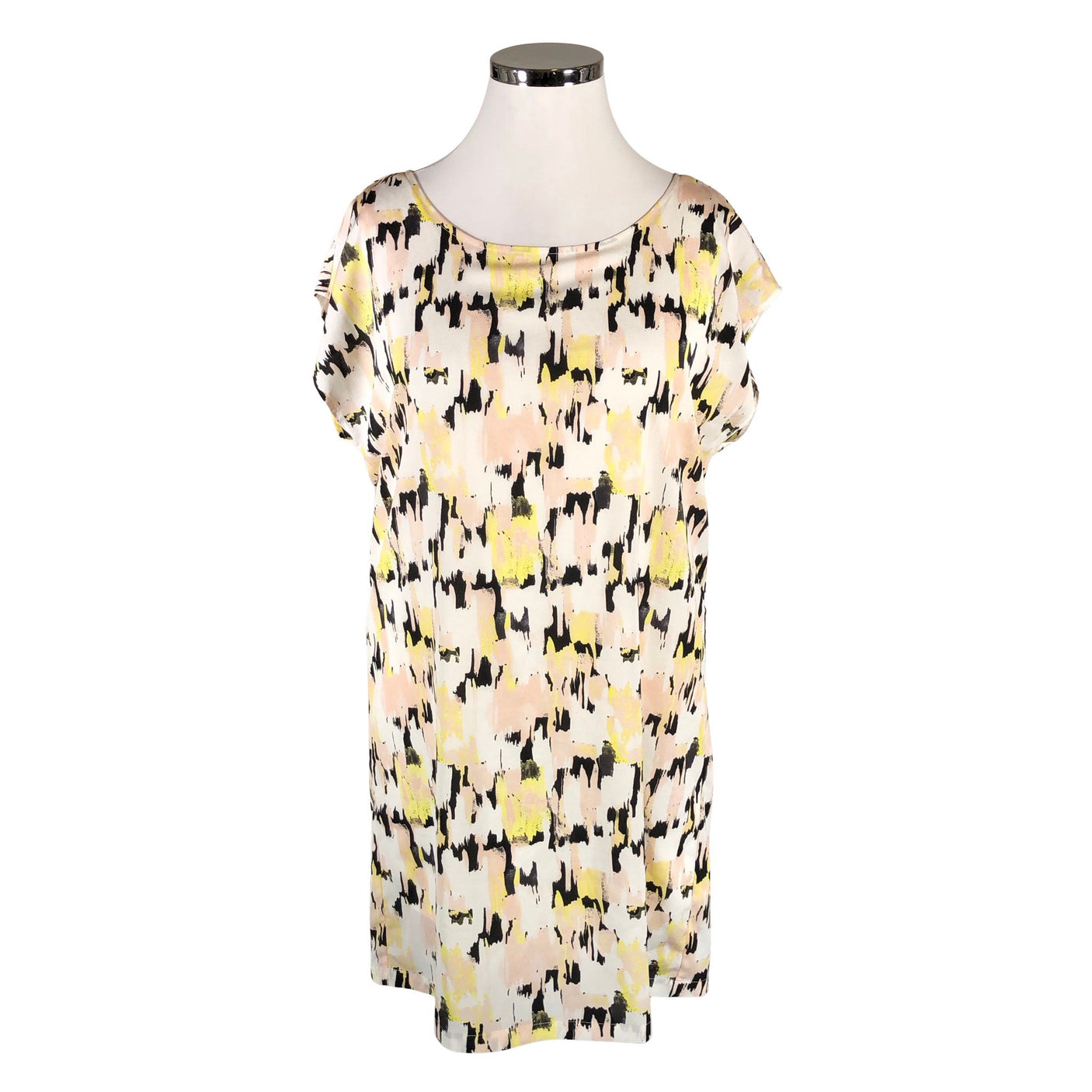 Unisex Soaked - Schiffon dress, size 42 - Natural white (1)