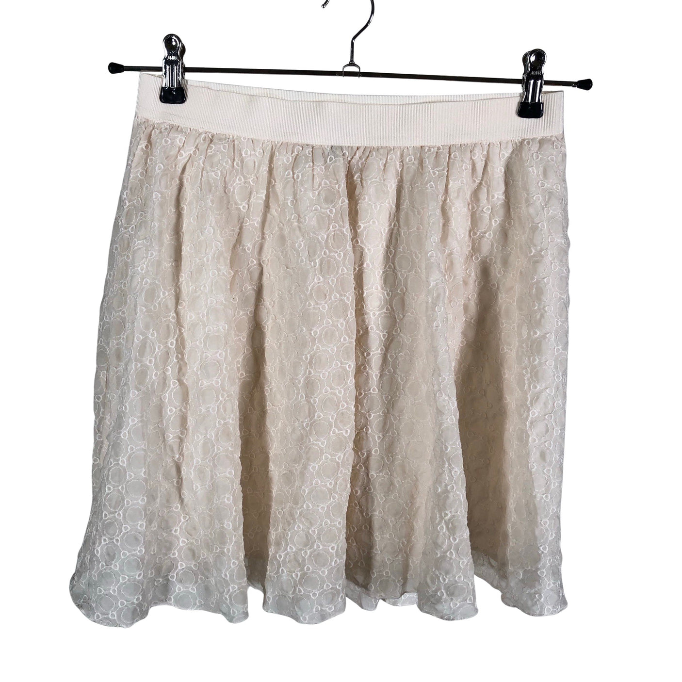 Unisex Benetton - Fabric skirt, size 38 - Beige (1)