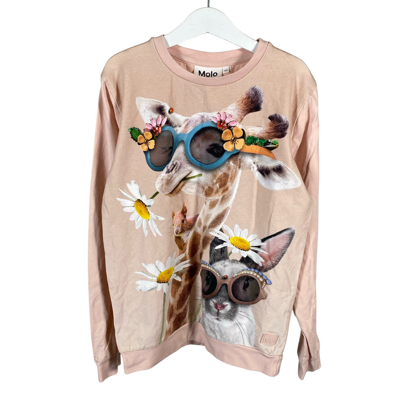 Unisex Little Marc Jacobs - Tricot shirt, size 146 - 152 - Light pink (1)