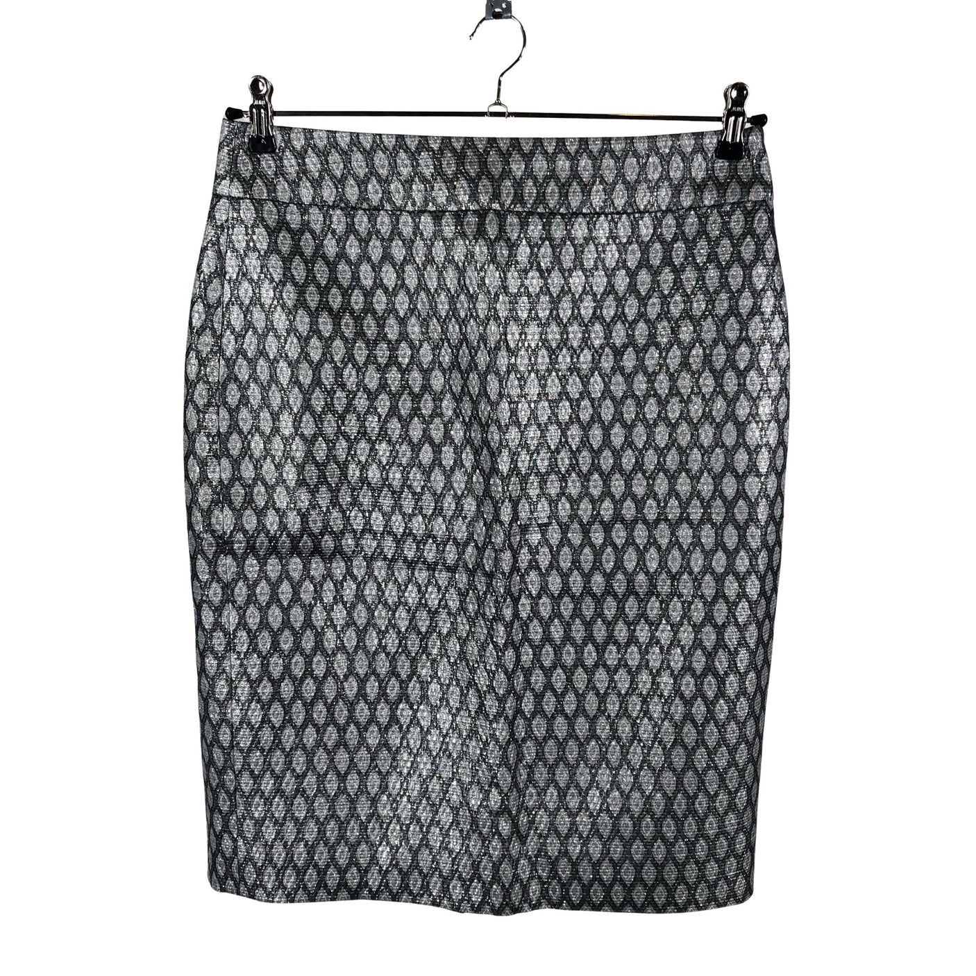 Unisex J.Crew - Party skirt, size 38 - Silver (1)