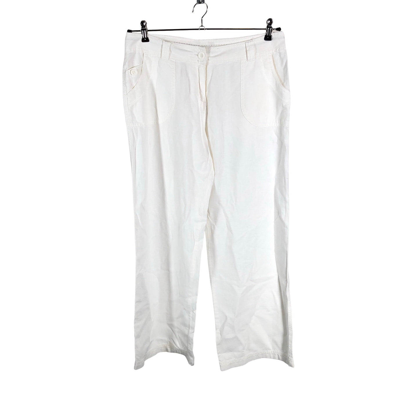 Unisex Marks&Spencer - Slacks, size 38 - White (1)