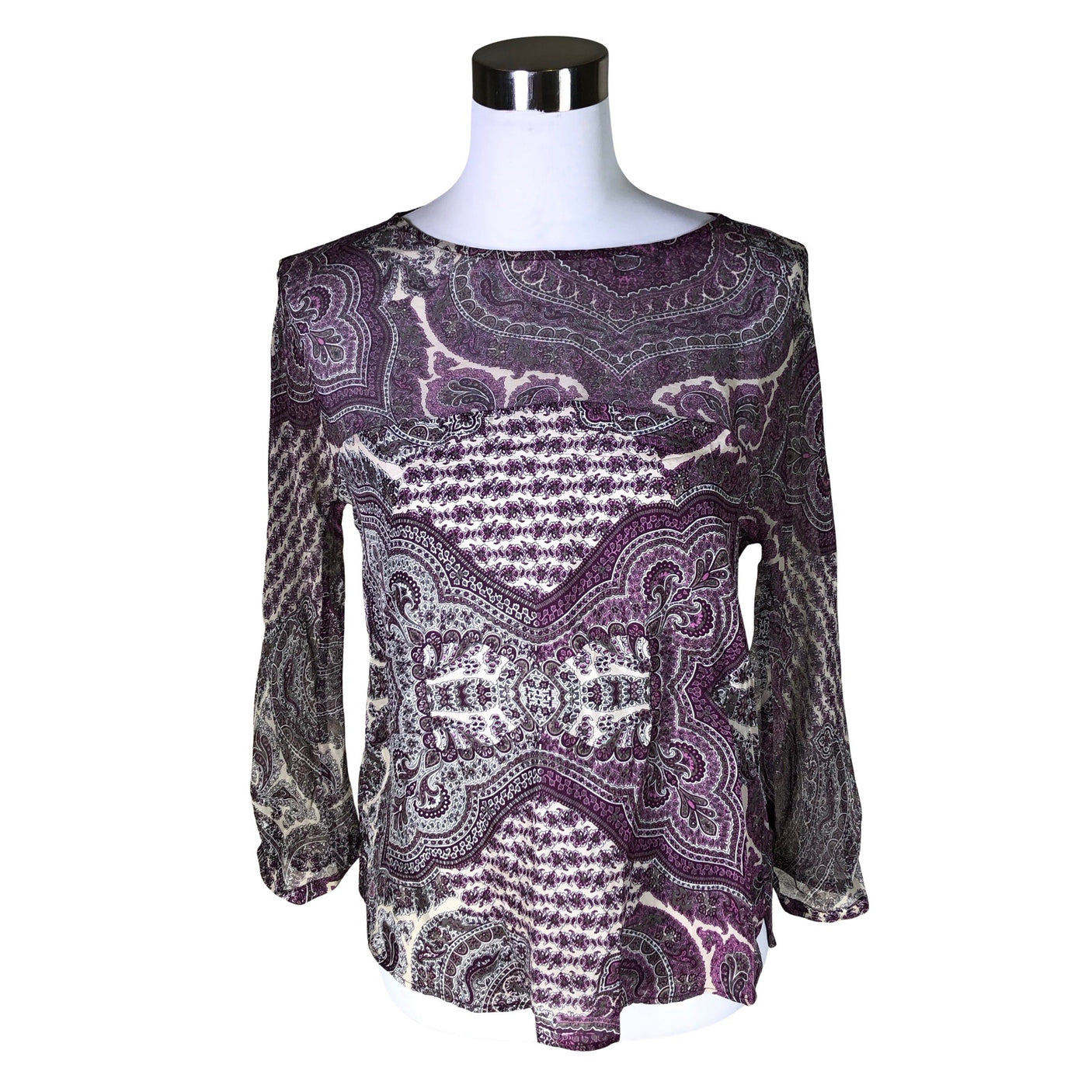 Unisex Massimo Dutti - Blouse, size 34 - Violet (1)