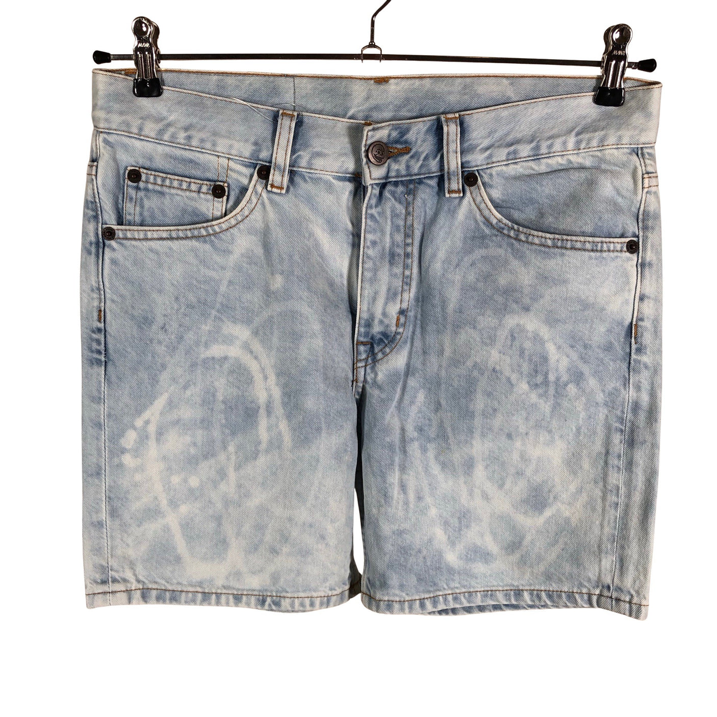 Unisex Cheap Monday - Denim shorts, size W30 - Light blue (1)