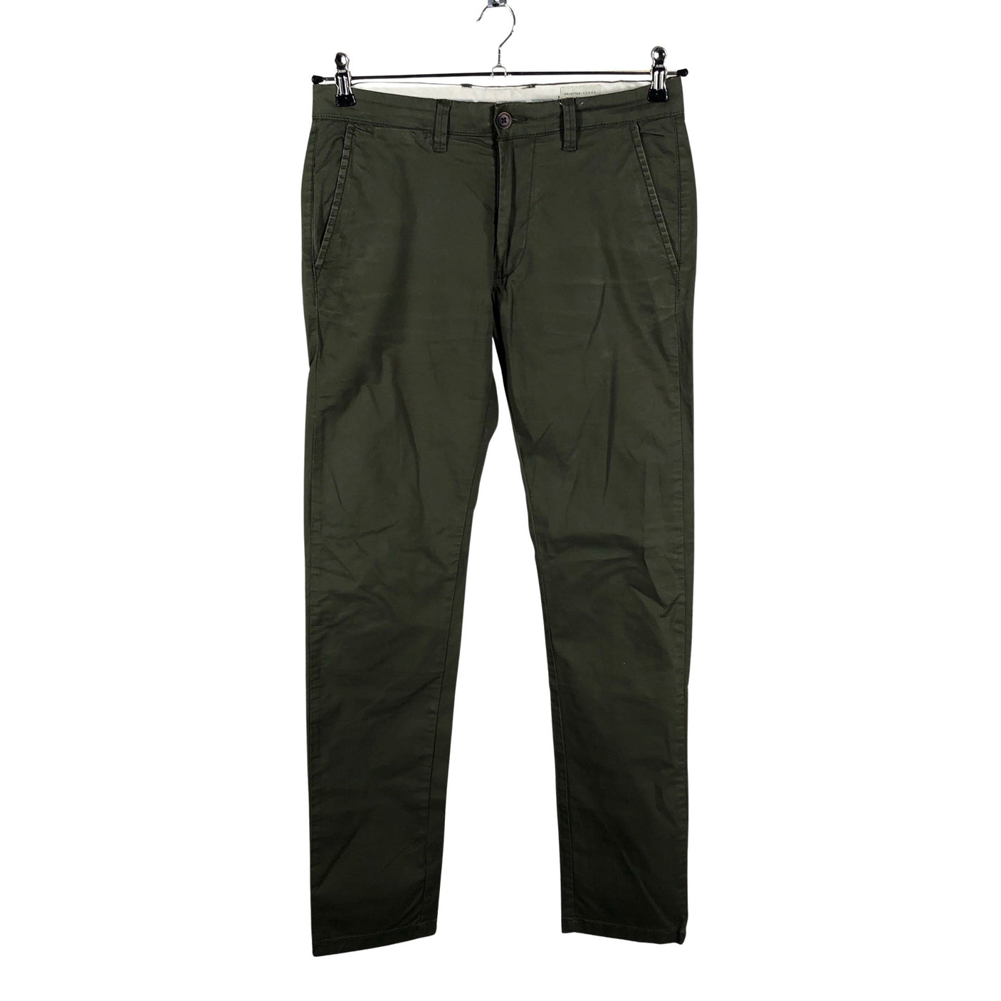 Unisex Selected - Chinos, size W30 - Green (1)