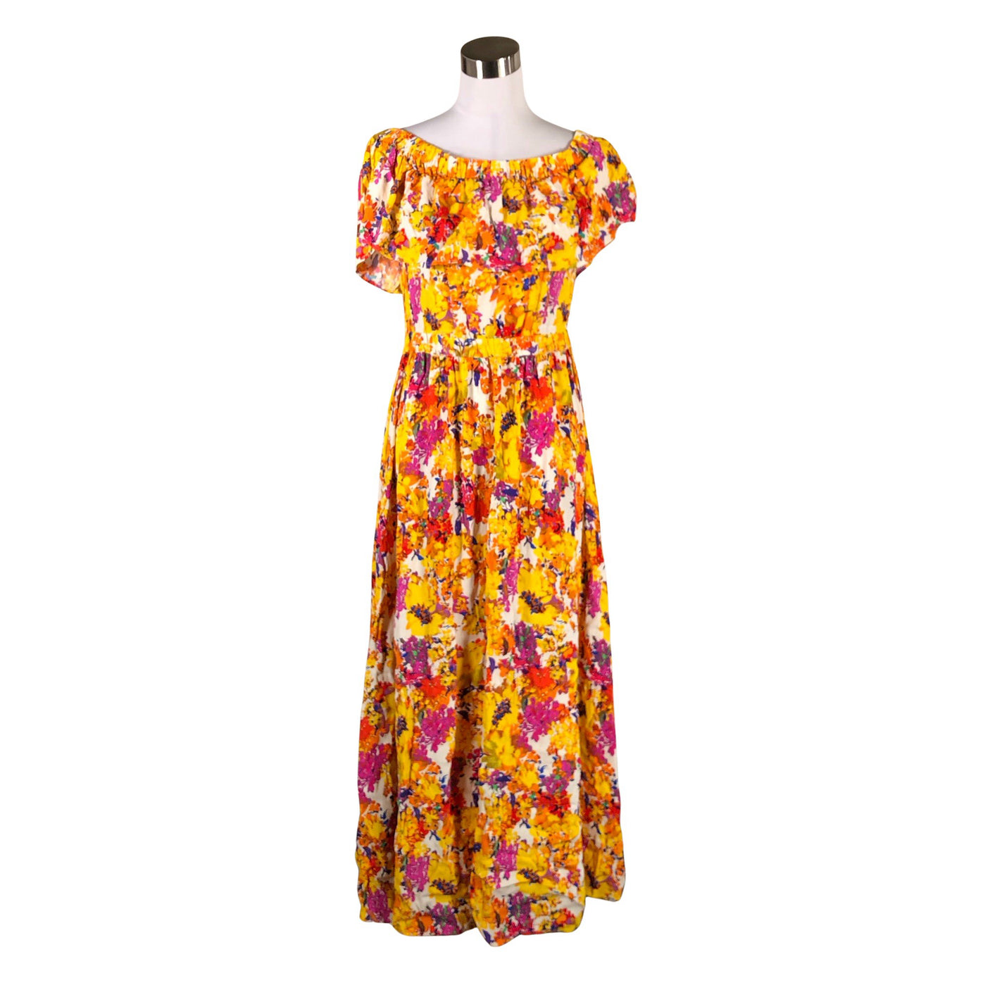 Unisex Y.A.S - Maxi dress, size 40 - Yellow (1)