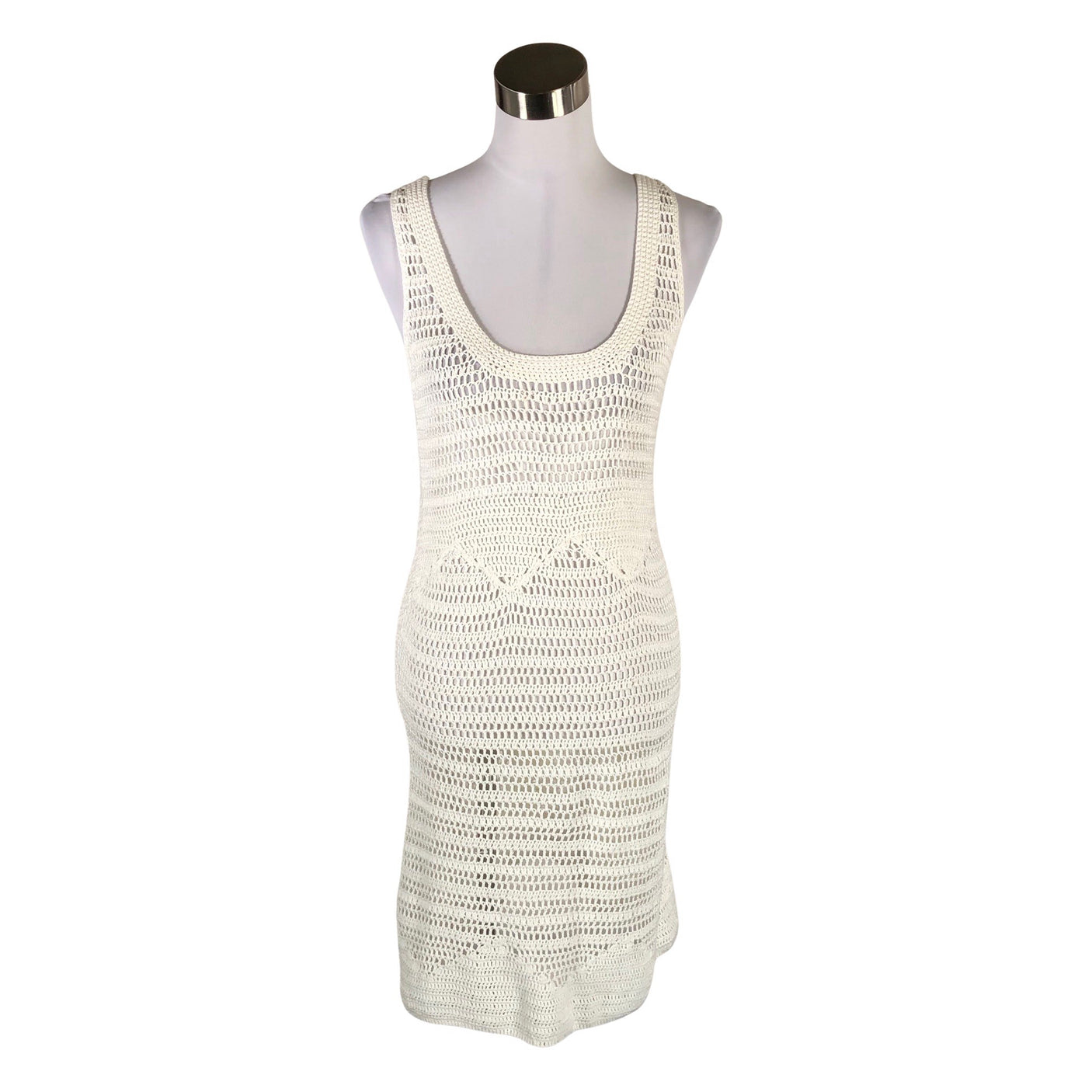 Unisex Handmade - Knit dress, size 36 - White (1)