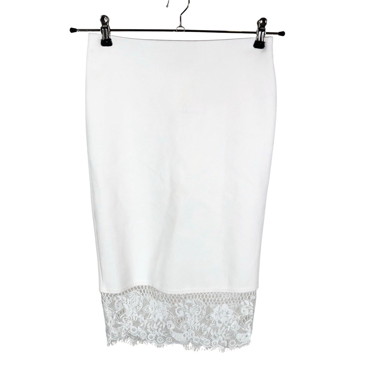 Unisex River Island - Tricot skirt, size 34 - White (1)