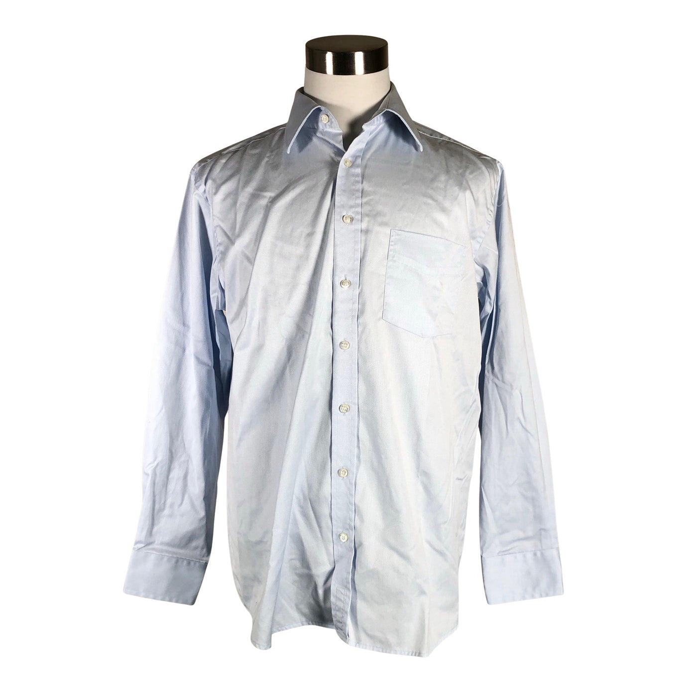 Unisex Bugatti - Collared shirt, size L - Light blue (1)