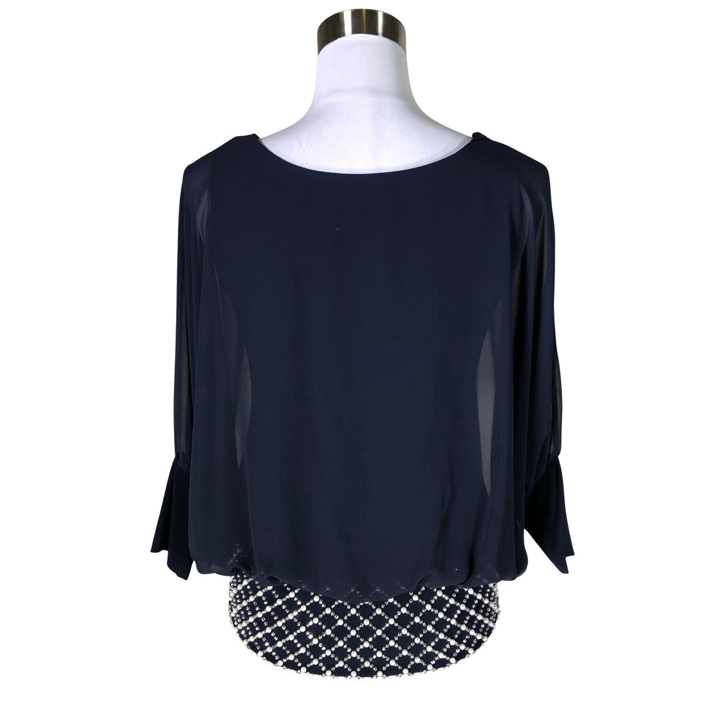 Unisex Joseph Ribkoff - Party shirt, size 36 - Blue (2)