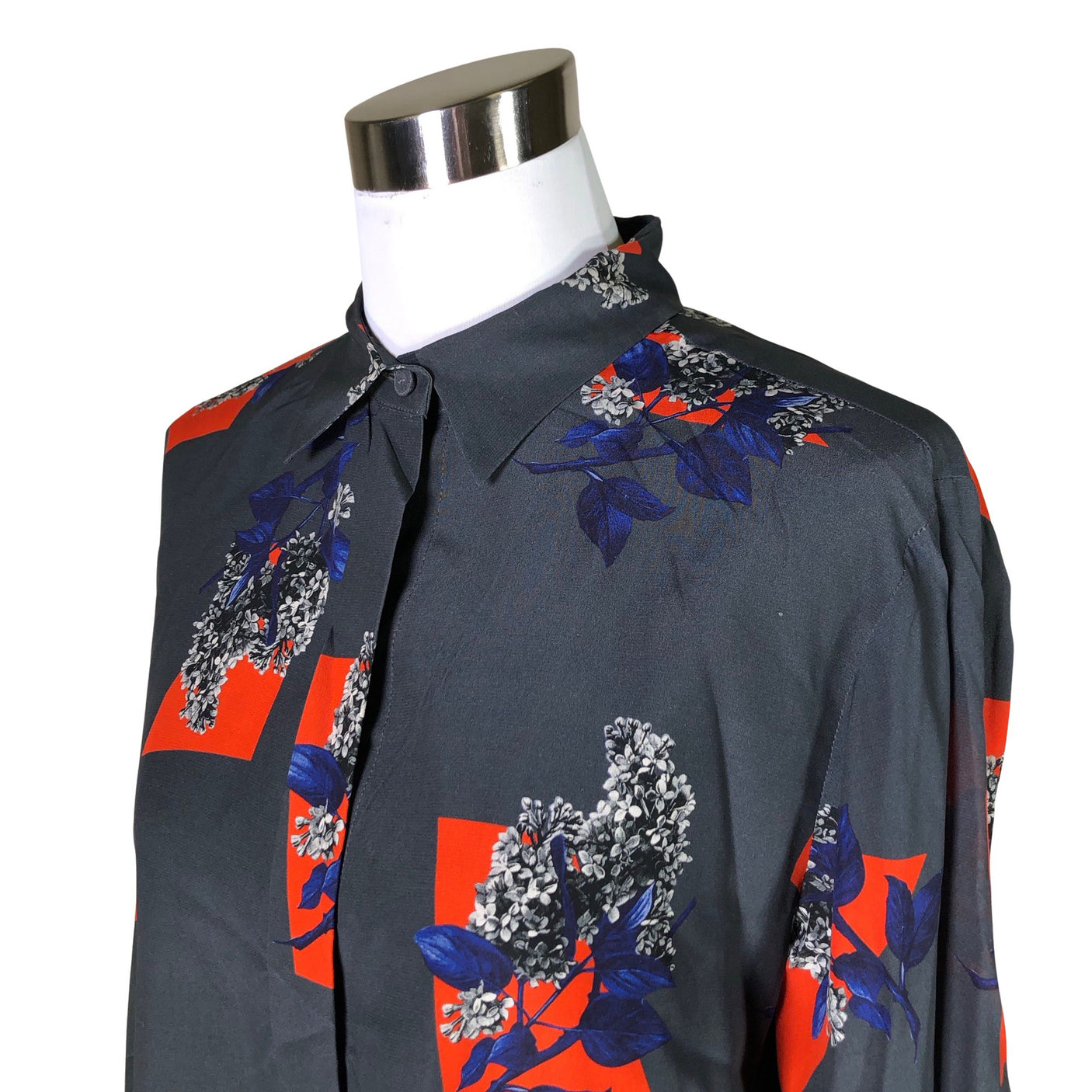 Unisex Sportmax - Schiffon dress, size 38 - Gray (3)