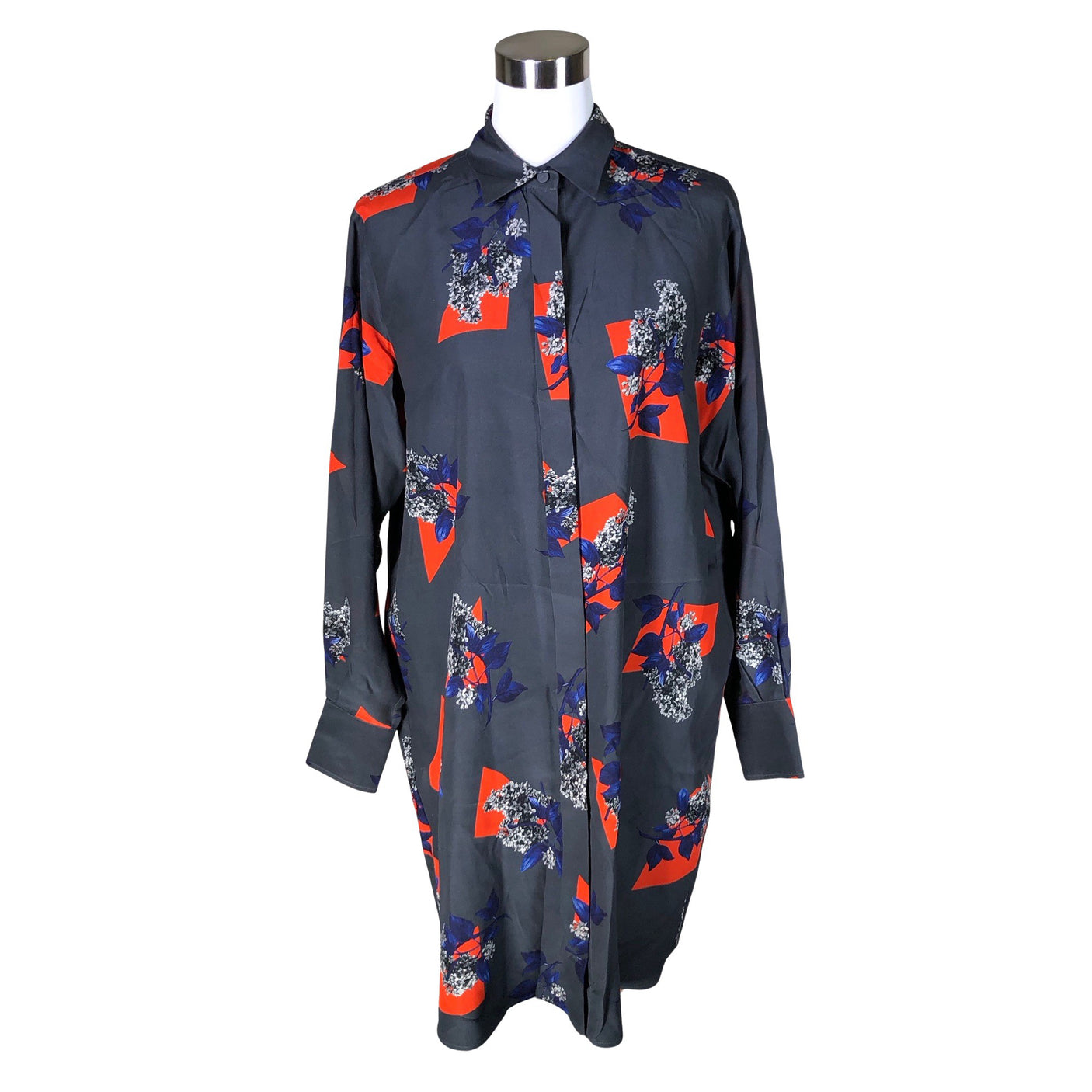 Unisex Sportmax - Schiffon dress, size 38 - Gray (1)