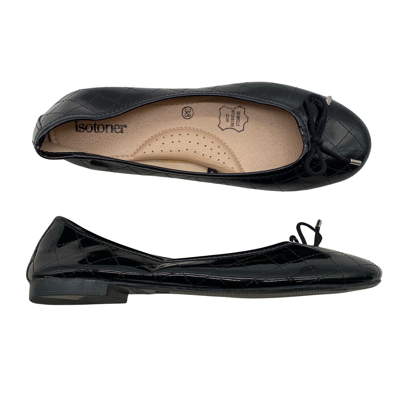 Unisex Isotoner - Ballerinat, koko 38 - (1)